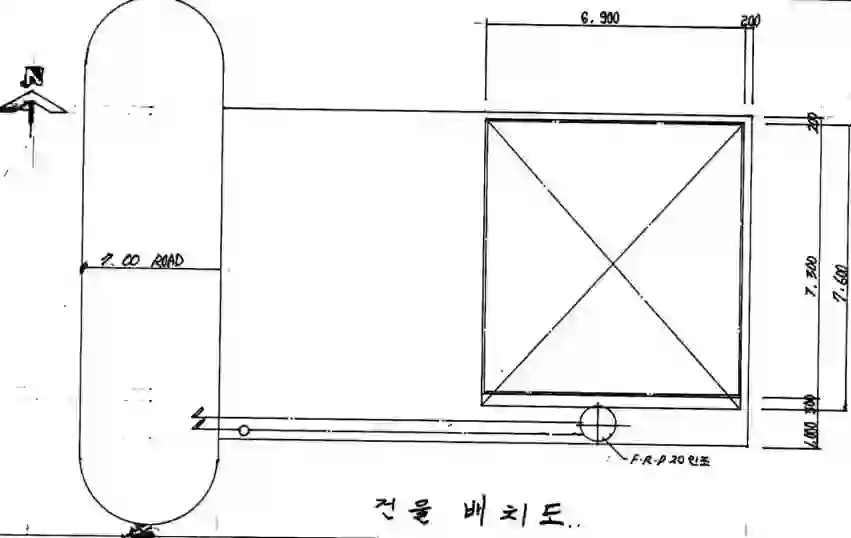 삼우빌라 배치도 이미지